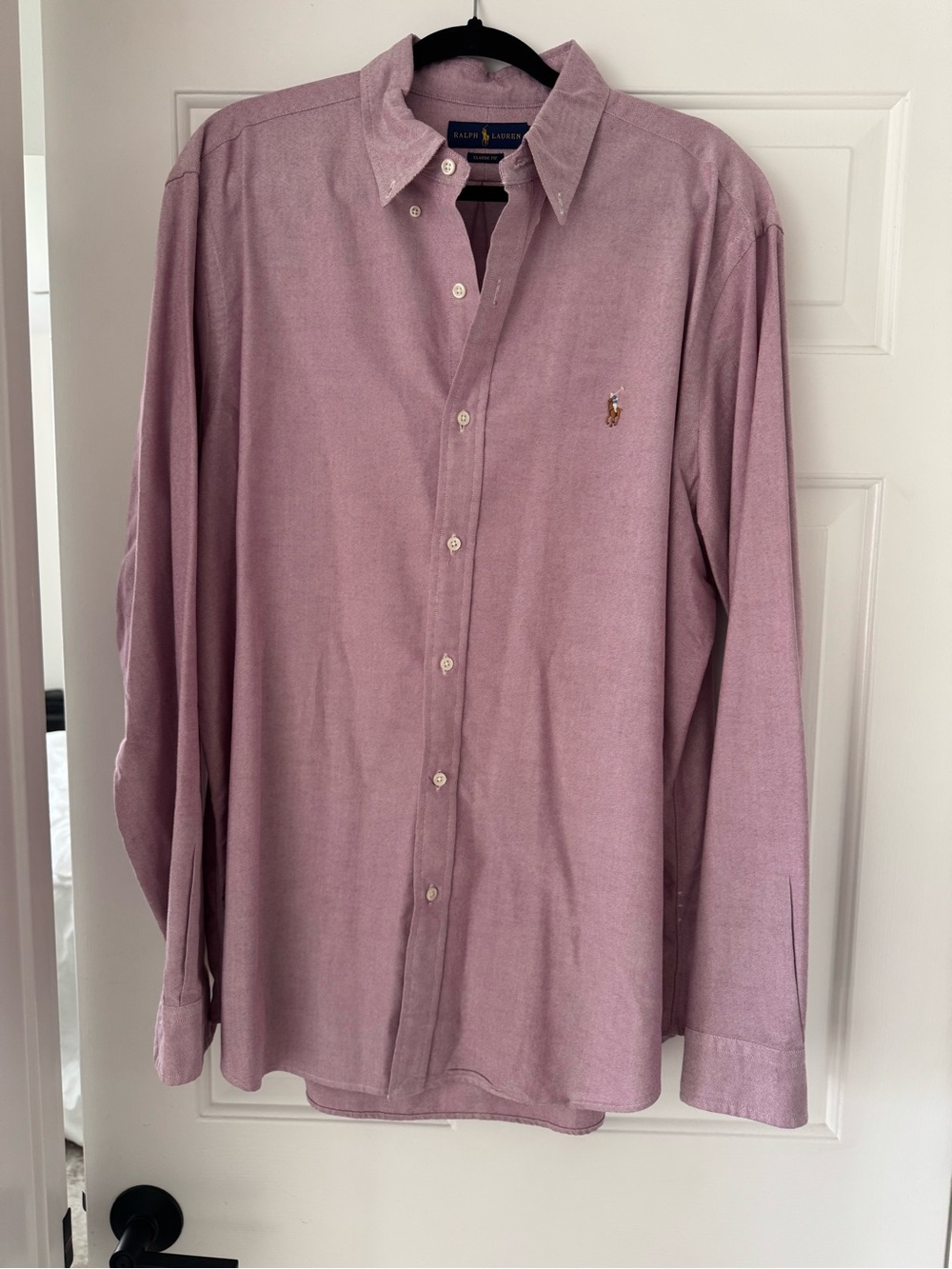 Ralph Lauren Men's Button-Down Shirt in Dusty Pink